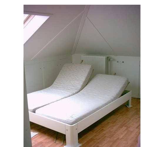auping auronde 160x200, Gebruikt, Wit, Tweepersoons, Ophalen of Verzenden