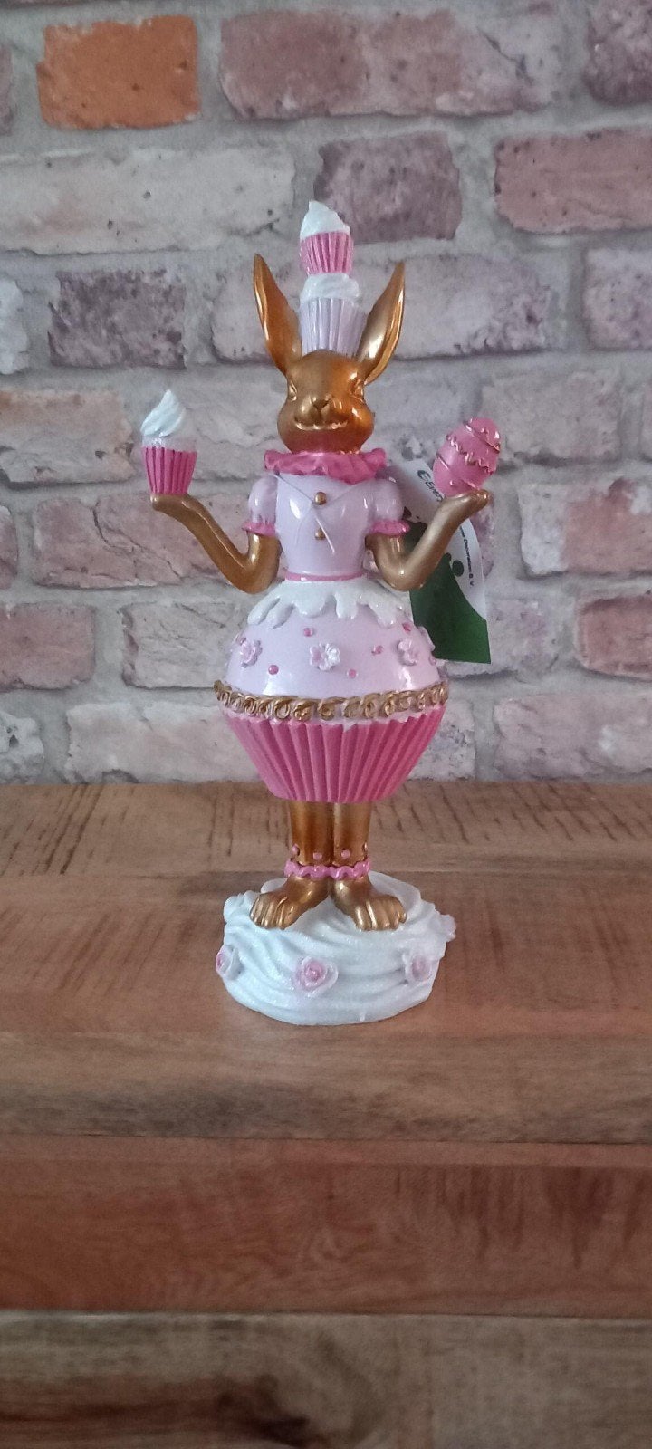 Evergreen:28cm Dame Konijn Beeld♥️NIEUW♥️, Ophalen of Verzenden, Nieuw, Dier