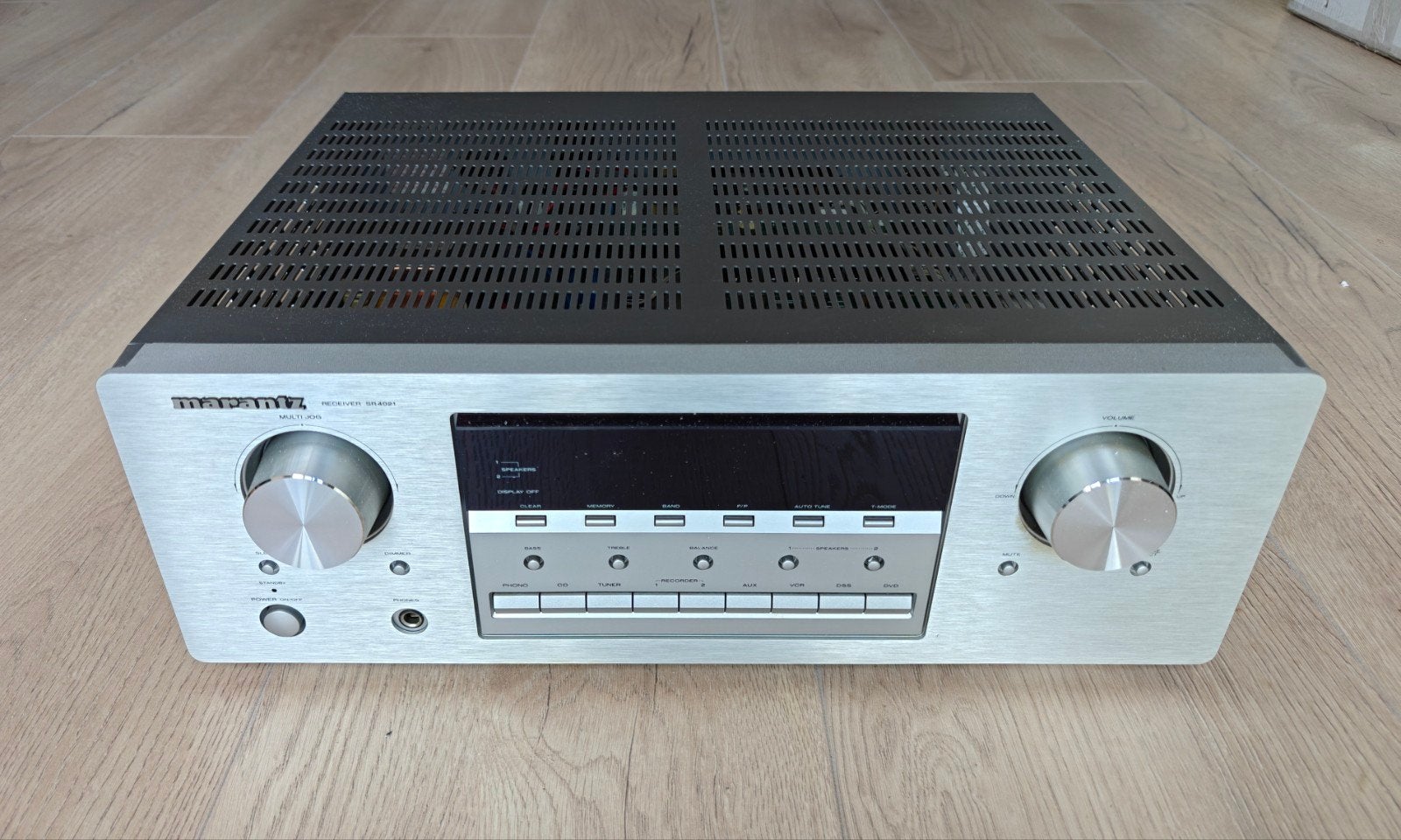 Marantz SR4021 versterker, Audio, Tv en Foto, Versterkers en Receivers, Zo goed als nieuw, 60 tot 120 watt, Stereo, Ophalen