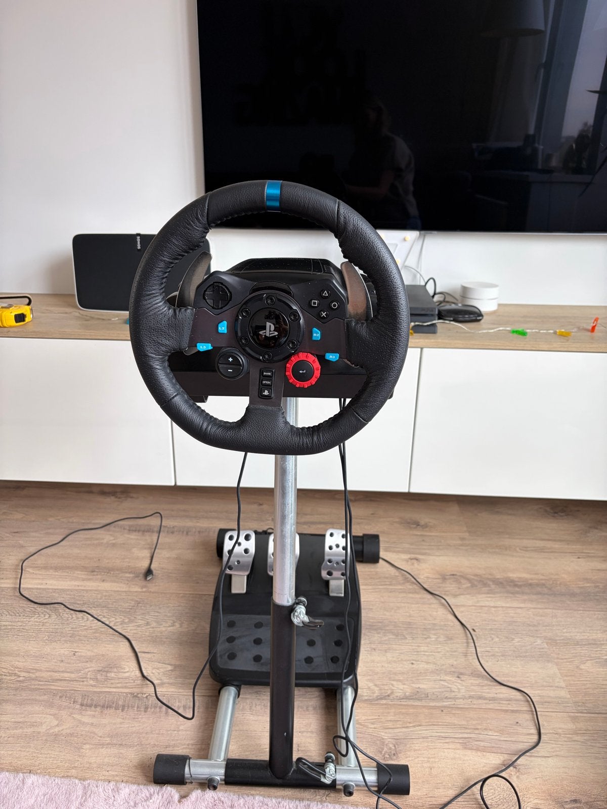 Logitech G29 racestuur met Wheel Stand Pro, Ophalen, Racestuur, Force feedback, PlayStation