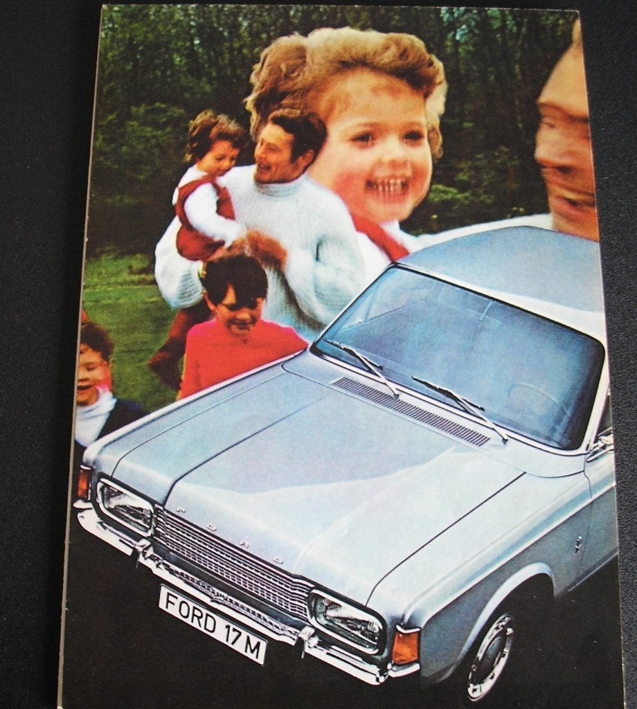 Ford 17M, 1970, uitvouw, Ophalen of Verzenden, Gelezen, Ford