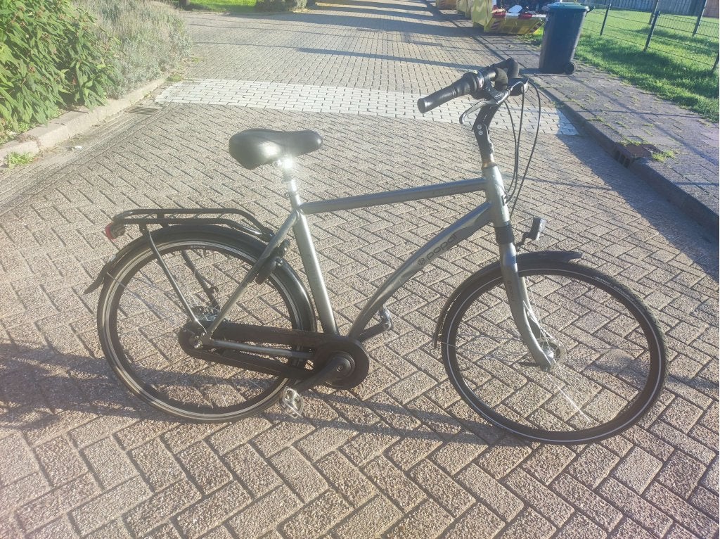 Popal herenfiets met 8 speed shimano, Fietsen en Brommers, Gebruikt, Niet ingevuld, 57 tot 61 cm, Niet ingevuld