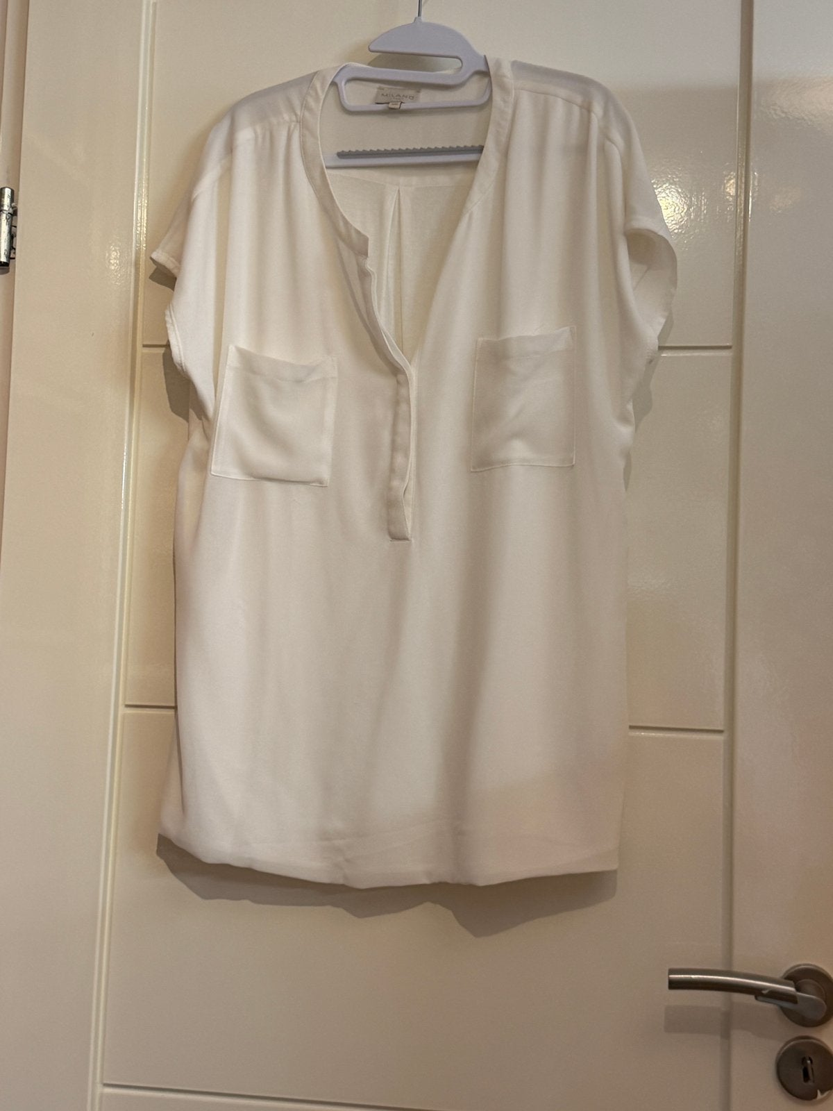 Nieuw bloesje ‘ Milano’ 46, Ophalen of Verzenden, Zo goed als nieuw, Maat 46/48 (XL) of groter, Wit