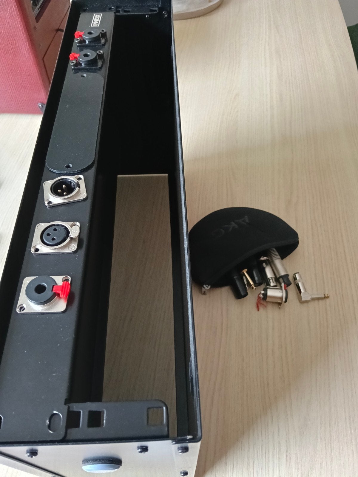 Muziek studio spullen, Ophalen