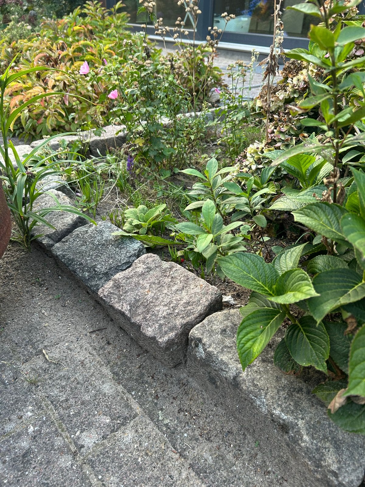 Kinderkoppen stenen kopjes 13,5x18,5cm +- 110 stuks, Tuin en Terras, Ophalen, Gebruikt, Graniet, Kei
