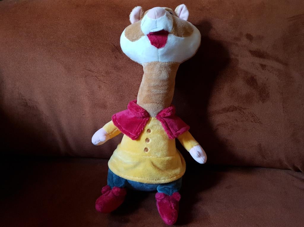 Efteling - Knuffel Langnek Hamster, Ophalen of Verzenden, Zo goed als nieuw, Beeldje of Poppetje