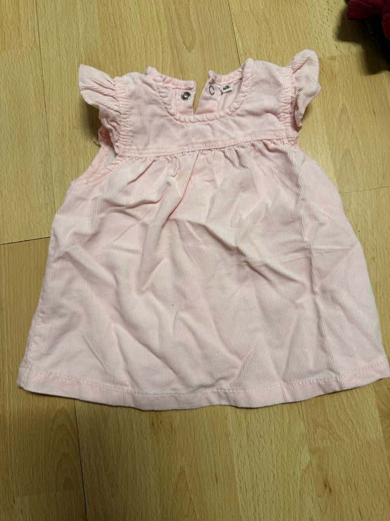 Babykleding pakket: jurkje, rompers en setje, Ophalen of Verzenden, Zo goed als nieuw