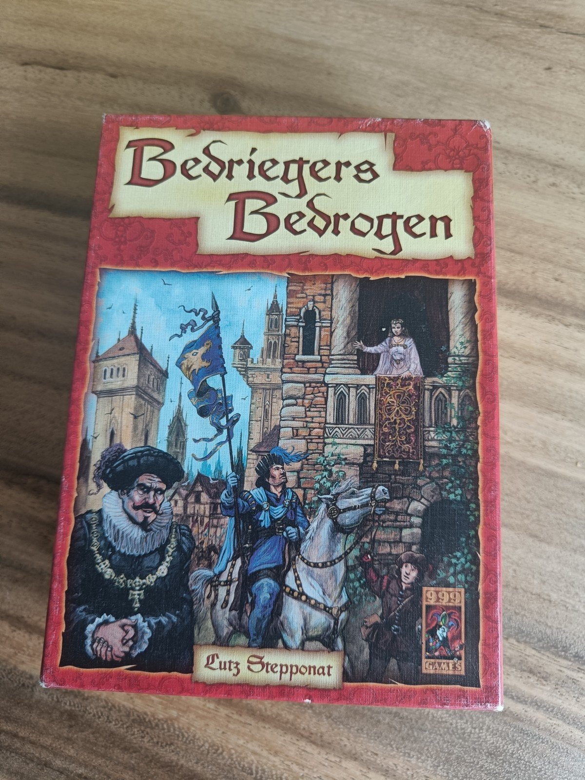 Bedriegers Bedrogen - Strategisch Kaartspel, Drie of vier spelers, Ophalen of Verzenden, Gebruikt, 999 Games