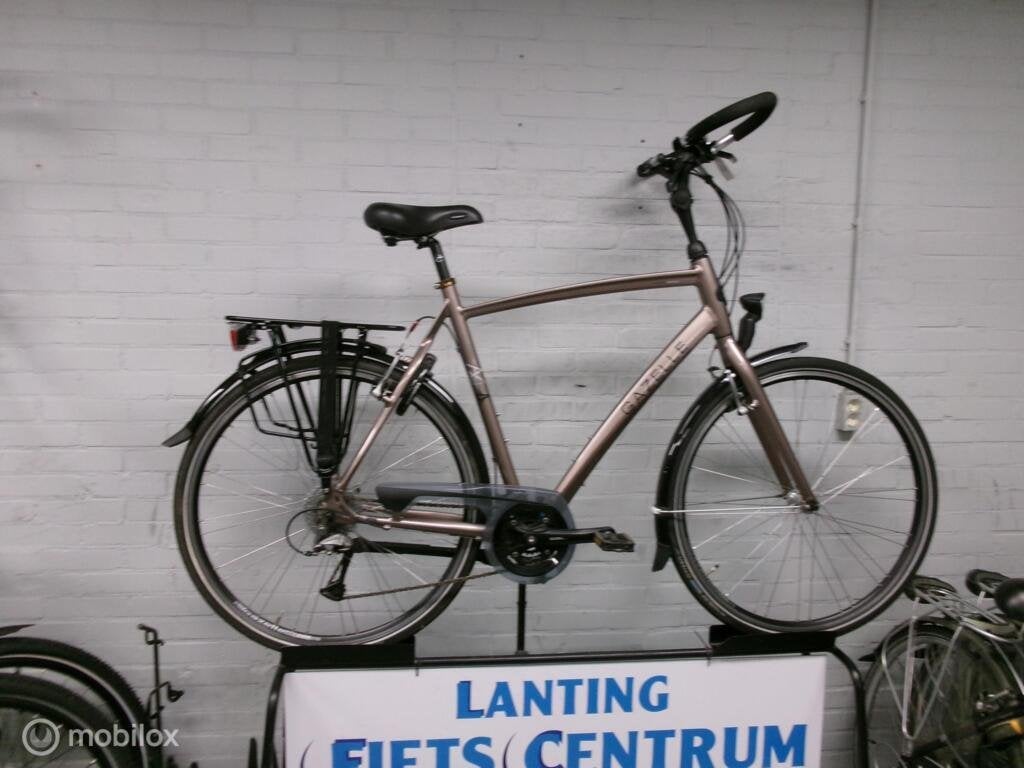 Gazelle CHAMONIX      61   CM, Fietsen en Brommers, Fietsen | Heren | Herenfietsen, Gebruikt, Gazelle, 61 tot 65 cm