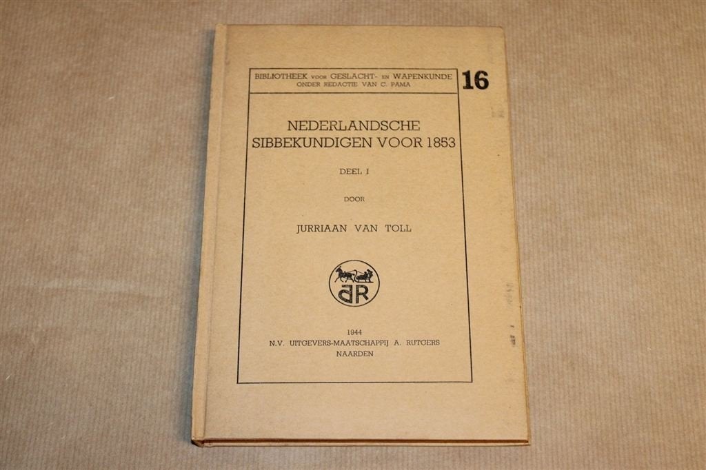 Nederlandsche Sibbekundigen — Voor 1853, Vintage 1944, Boeken, Ophalen of Verzenden, Gelezen