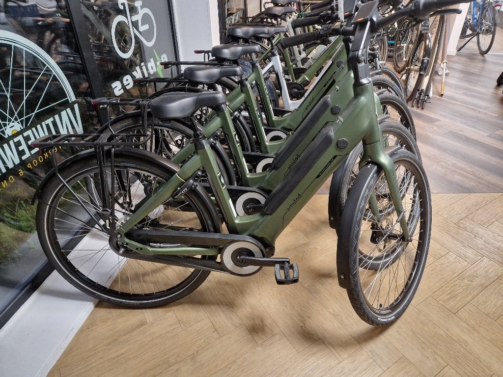 Amslod Eton E E-bike Dames 28" 51cm N7 Vanaf €1395, Versnellingen, Zo goed als nieuw, 50 tot 53 cm, Schijfrem