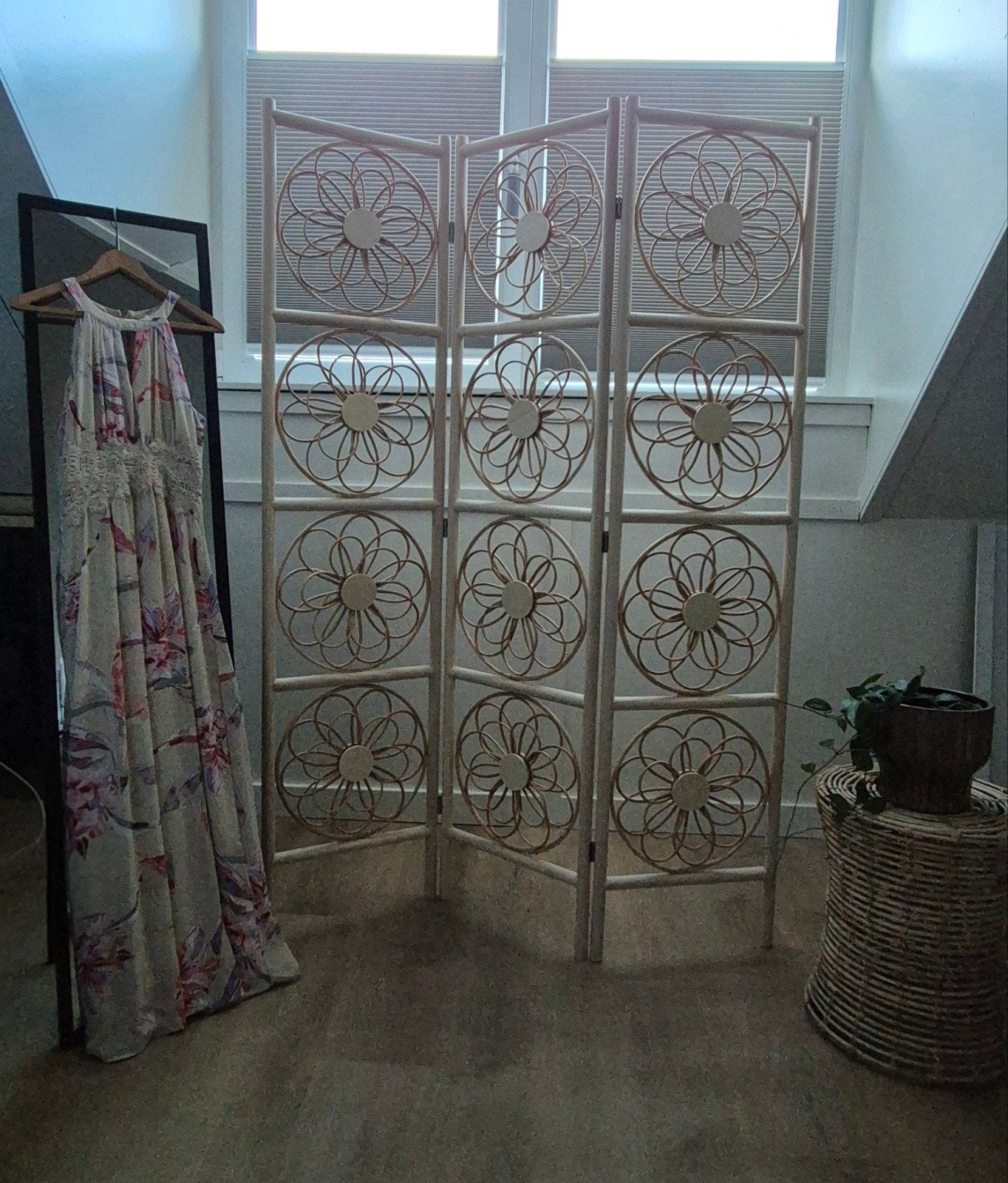 Rotan kamerscherm Ibiza Style, Huis en Inrichting, Ophalen, Zo goed als nieuw
