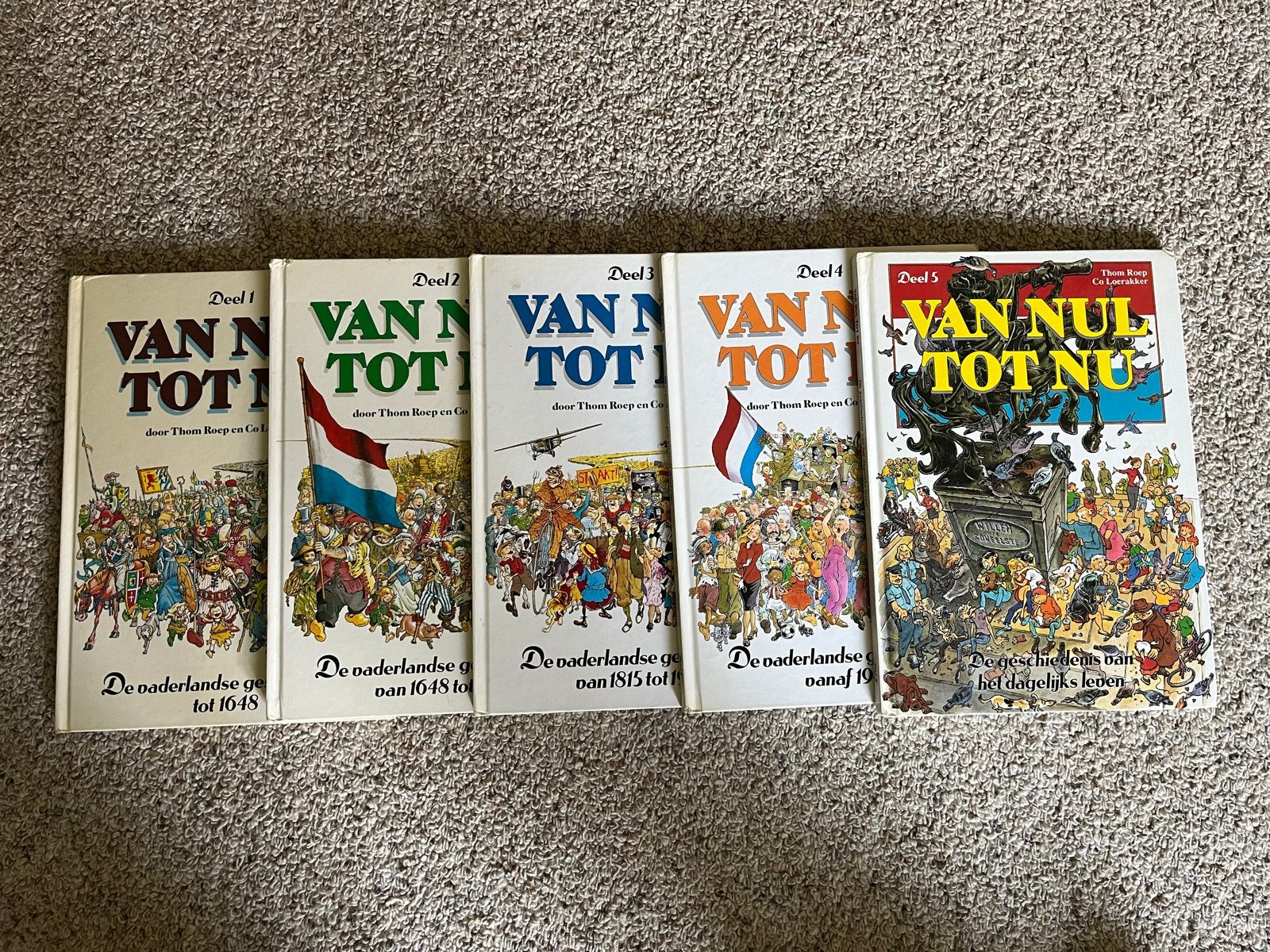 Van Nul Tot Nu - Complete set (5 delen), Boeken, Ophalen of Verzenden, 20e eeuw of later, Gelezen