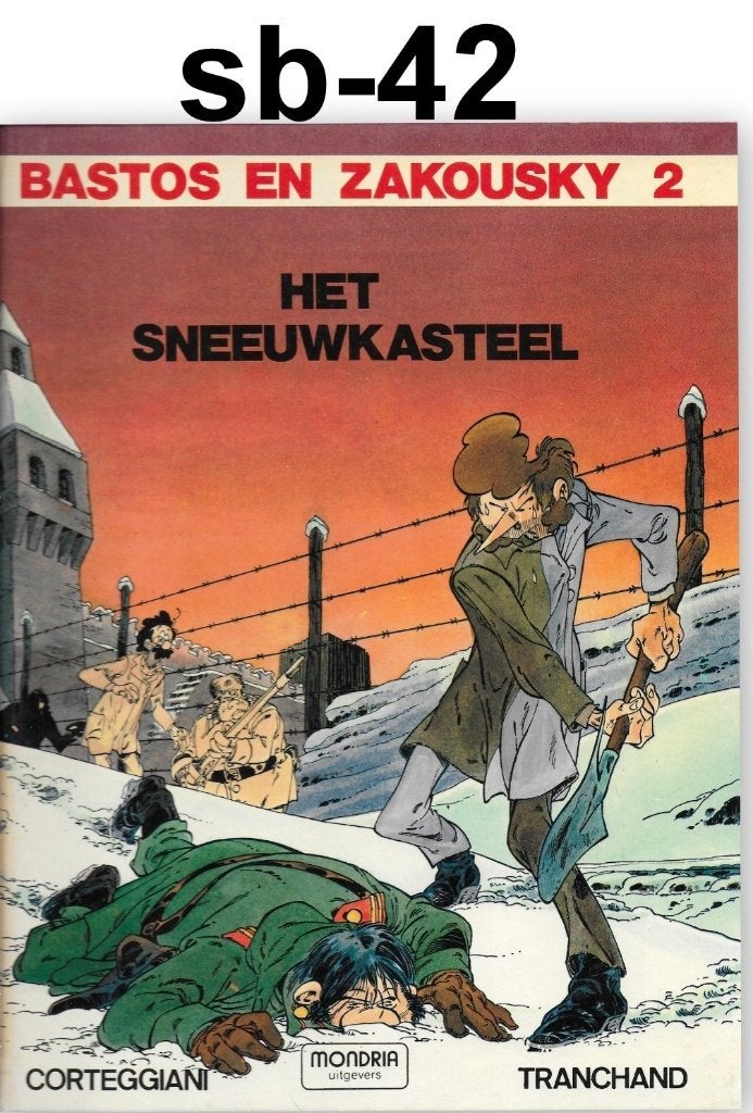 Stripboek bk-42 - Bastos en Zakousky 2 - Het Sneeuwkasteel, Eén stripboek, Ophalen of Verzenden, Zo goed als nieuw