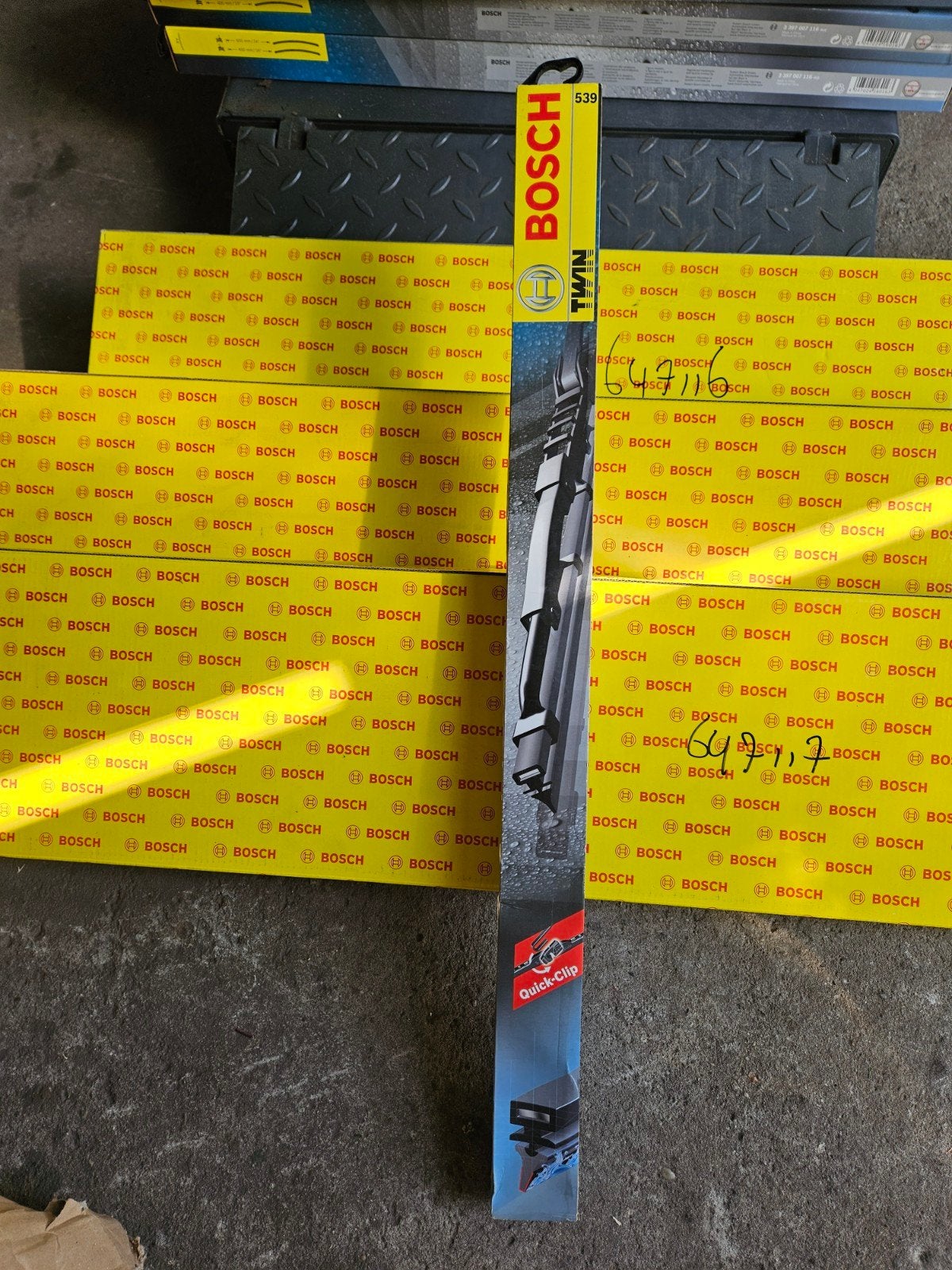 Bosch Twin 539 ruitenwissers voor o.a. BMW E39, Ophalen of Verzenden, Nieuw
