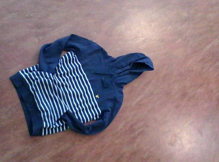 jongens trui, Ophalen, Blauw, Lyle & Scott, Gedragen