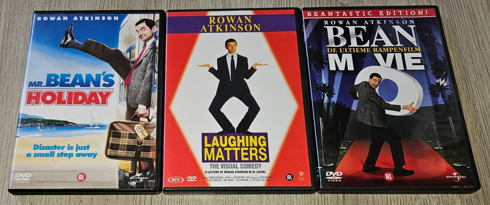 Mr. Bean DVD Collectie: Holiday, Laughing Matters, Movie, Ophalen of Verzenden