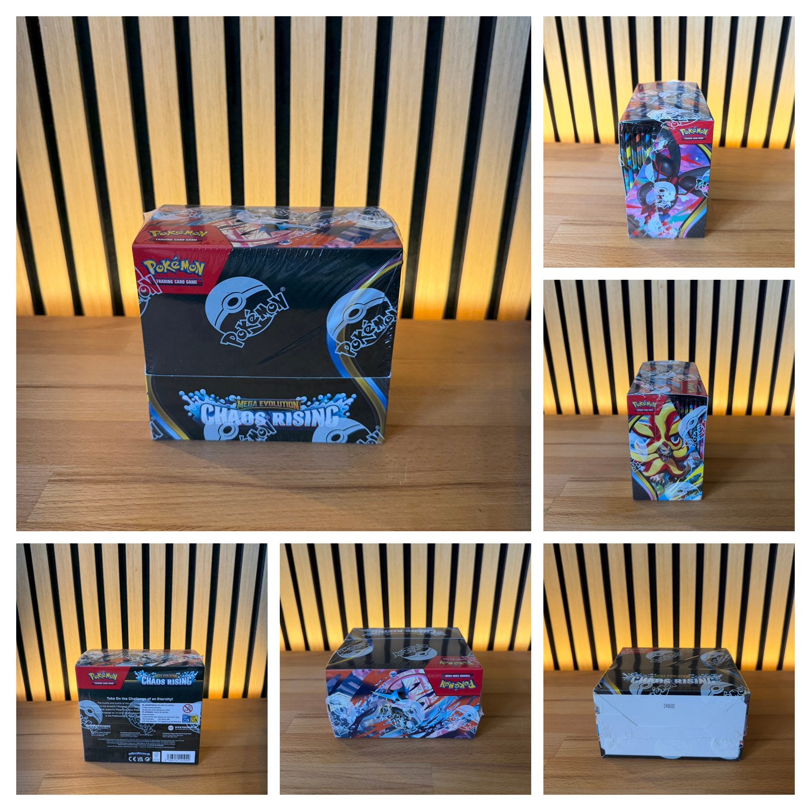 Pokemon Mega Evolution Chaos Rising Boosterbox, Ophalen of Verzenden, Nieuw, Boosterbox, Foil