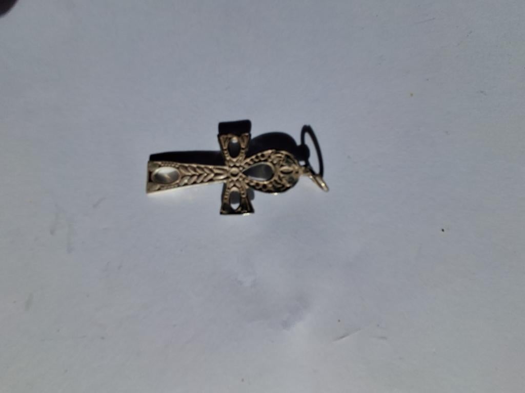 Ankh Hanger - Egyptisch Symbool, Ophalen of Verzenden, Gebruikt, Overige materialen, Overige voorstellingen