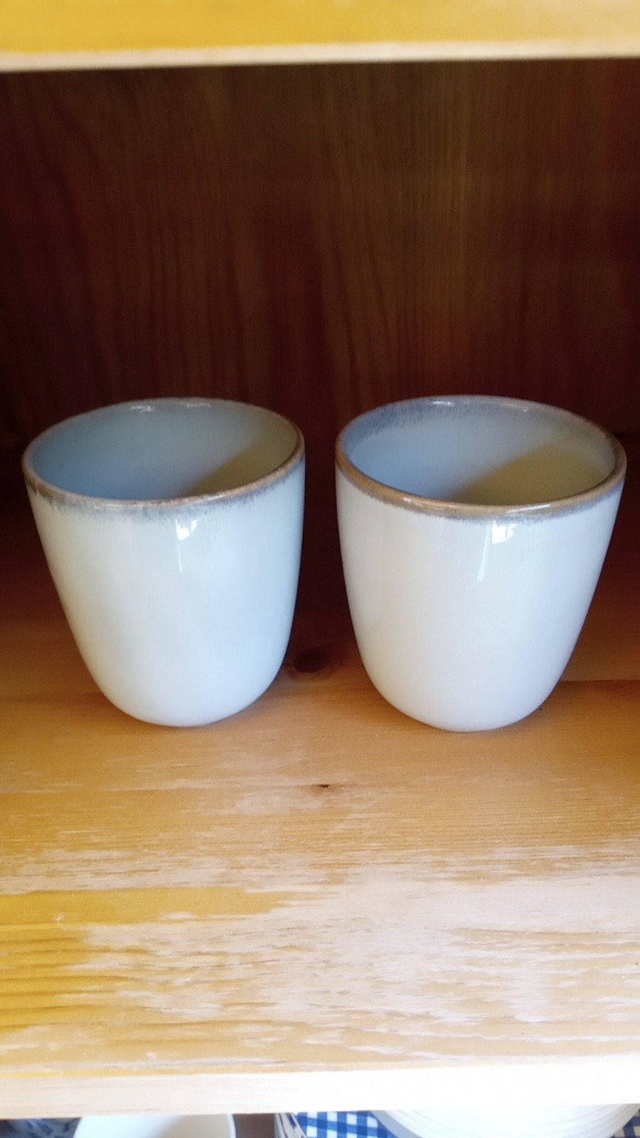 servies Dilke & Kamille mokjes, Ophalen of Verzenden, Aardewerk, Overige stijlen, Kop(pen) en/of Schotel(s)
