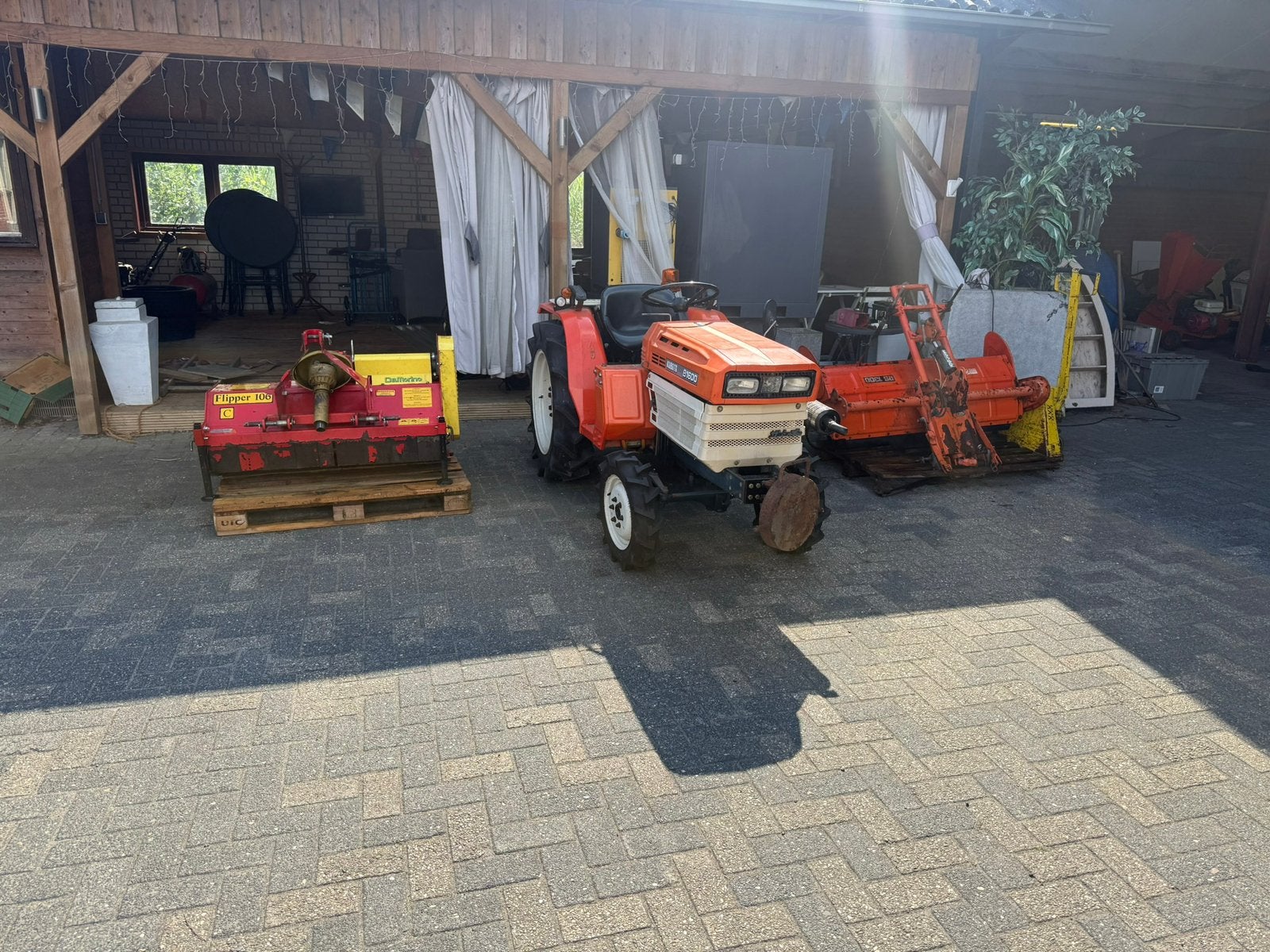 kubota b1600 trekker / traktor / tractor, Overige merken, Gebruikt, Tot 2500, Ophalen of Verzenden