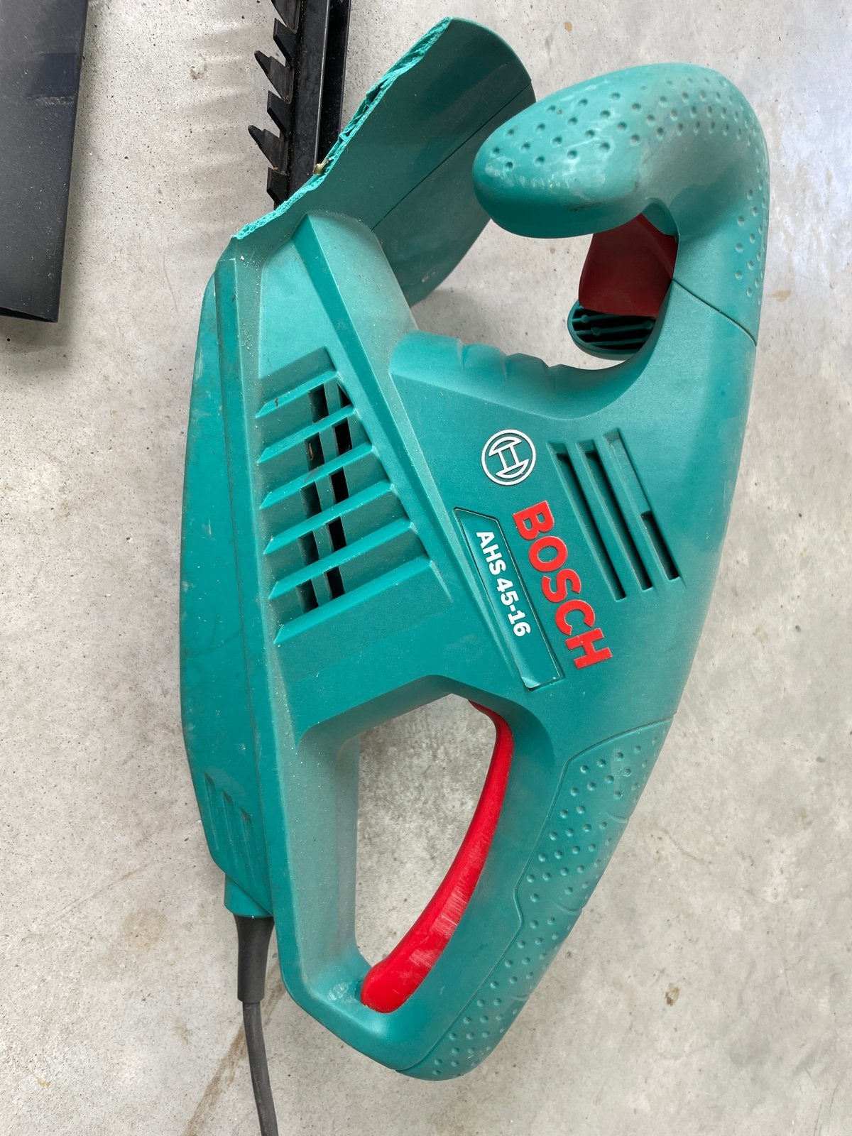 Bosch AHS 45-16 elektrische heggenschaar, Tuin en Terras, Heggenscharen, Ophalen, Gebruikt, Elektrisch