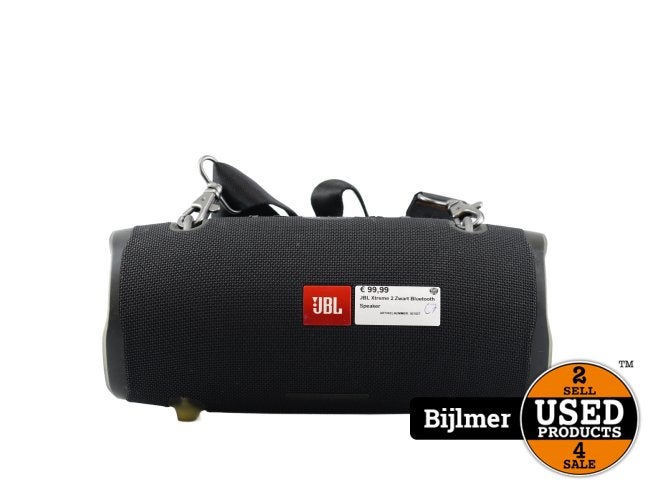 JBL Xtreme 2 Zwart Bluetooth Speaker, Auto diversen, Autospeakers, Zo goed als nieuw