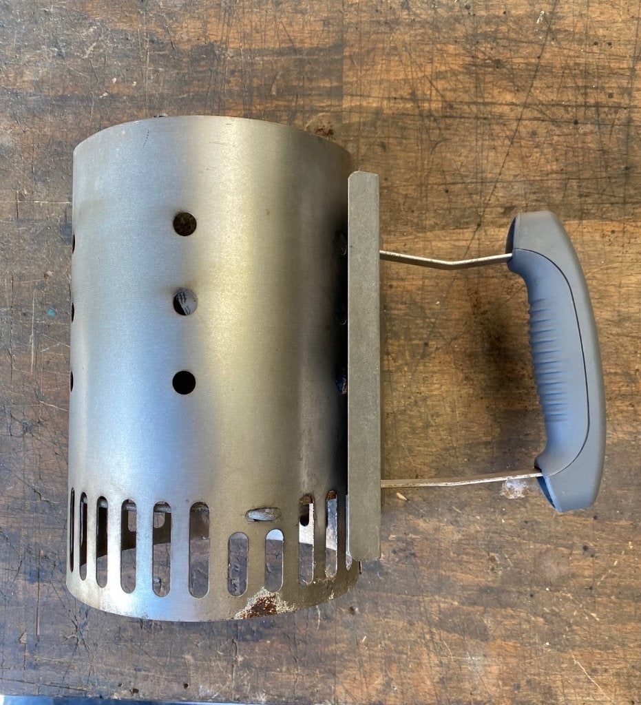 Weber brikettenstarter 12,50, Ophalen of Verzenden, Gebruikt, Weber
