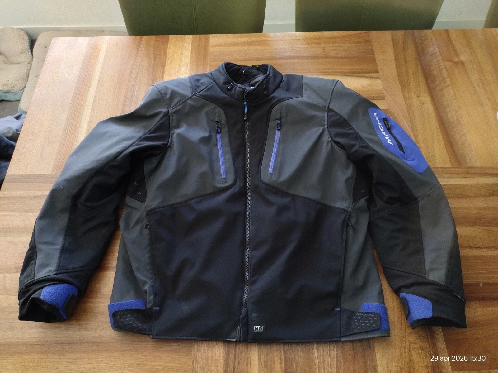 Macna RTX motorjas - Maat XXL, valt als XL, Motoren, Jas | textiel, Heren, Ophalen of Verzenden, Nieuw zonder kaartje