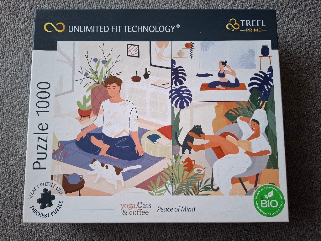 TREFL Puzzel - Peace of Mind - 1000 Stukjes, Ophalen of Verzenden, 500 t/m 1500 stukjes, Zo goed als nieuw, Legpuzzel