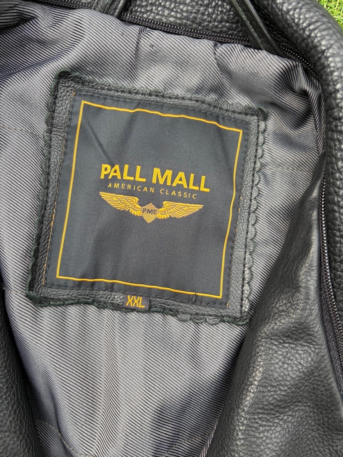 Pall Mall American Classic Leren Jas - Zwart - Maat XXL, Ophalen of Verzenden, Zo goed als nieuw, Overige maten, Zwart