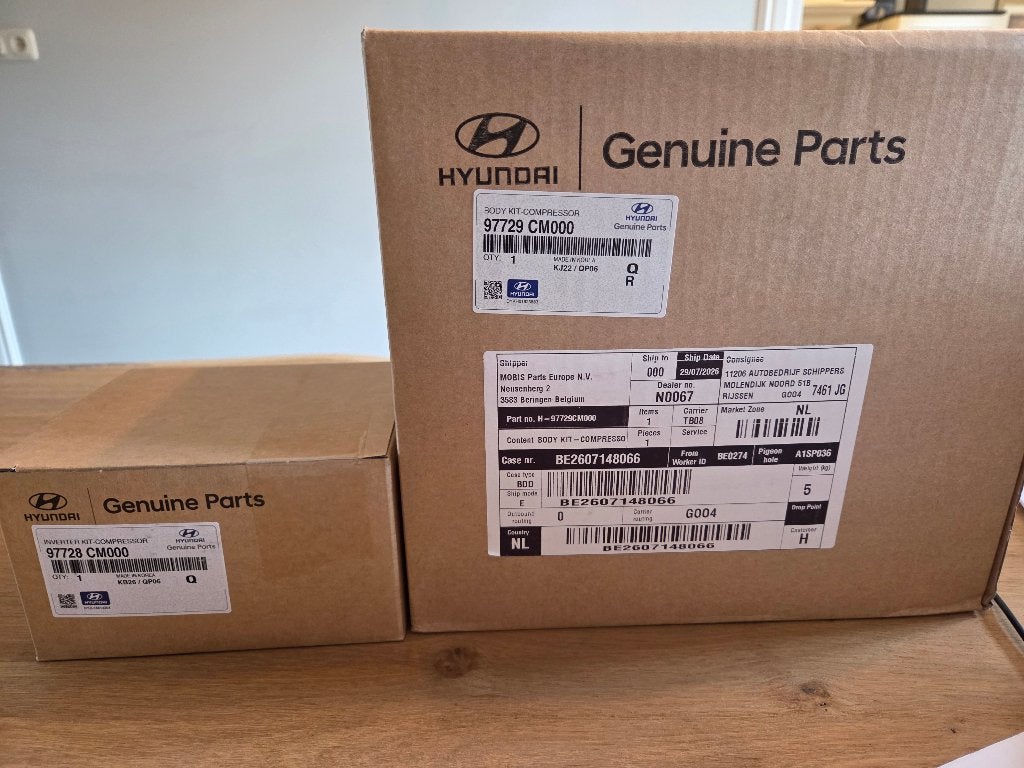 Aircopomp met inverter Nieuw !   prijs incl. btw, Ophalen of Verzenden, Nieuw, Hyundai