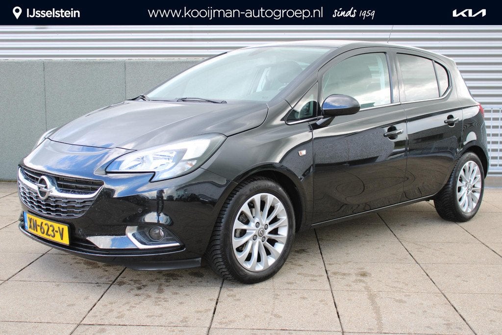 Opel Corsa 1.4 Online Edition Automaat / Navigatie / Camera, Gebruikt, 4 cilinders, Origineel Nederlands, Bedrijf