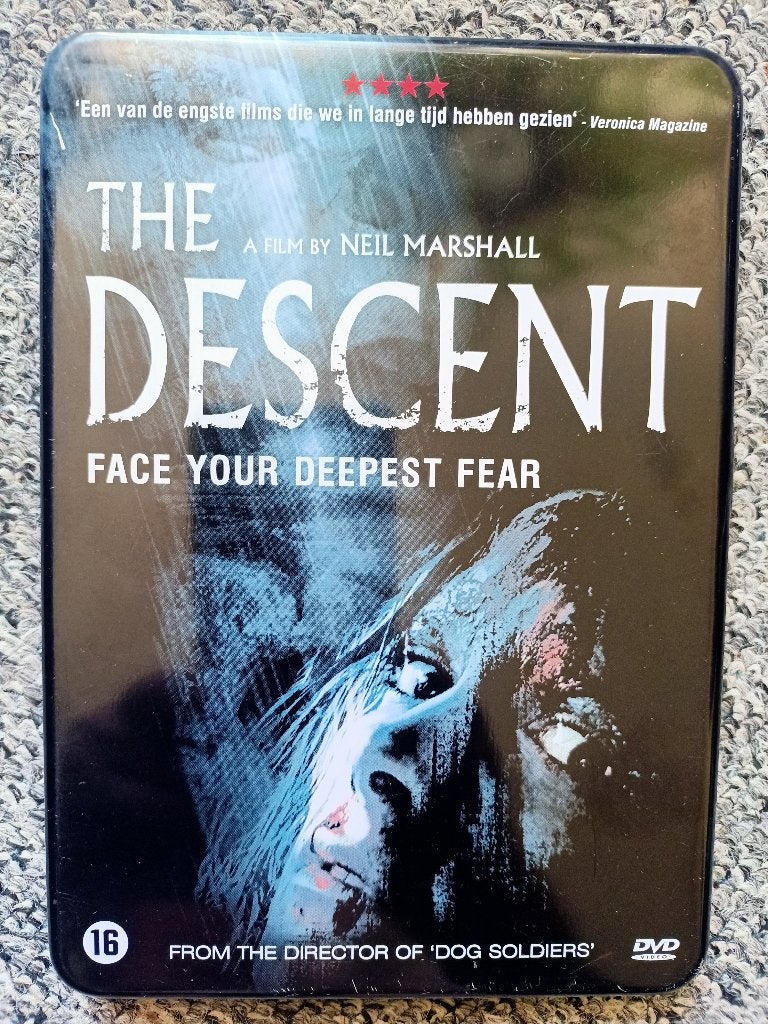 The Descent - Horrorfilm - IMDb 7.2 - Steelbook, Cd's en Dvd's, Dvd's | Horror, Vanaf 16 jaar, Nederlands, Monsters, Ophalen of Verzenden