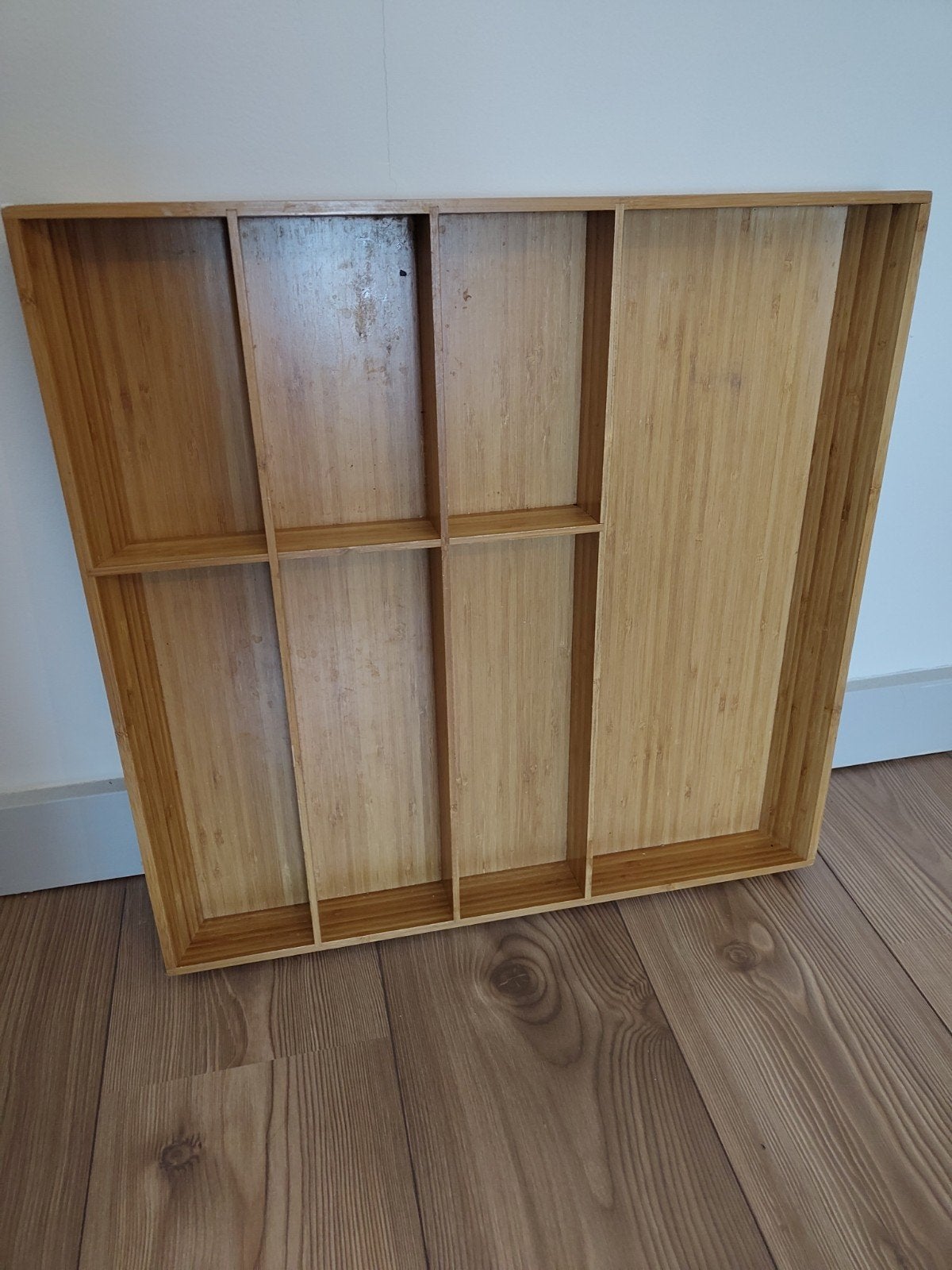 bestekbak / lade-organizer, Ophalen, Hout, Bruin, Overige typen