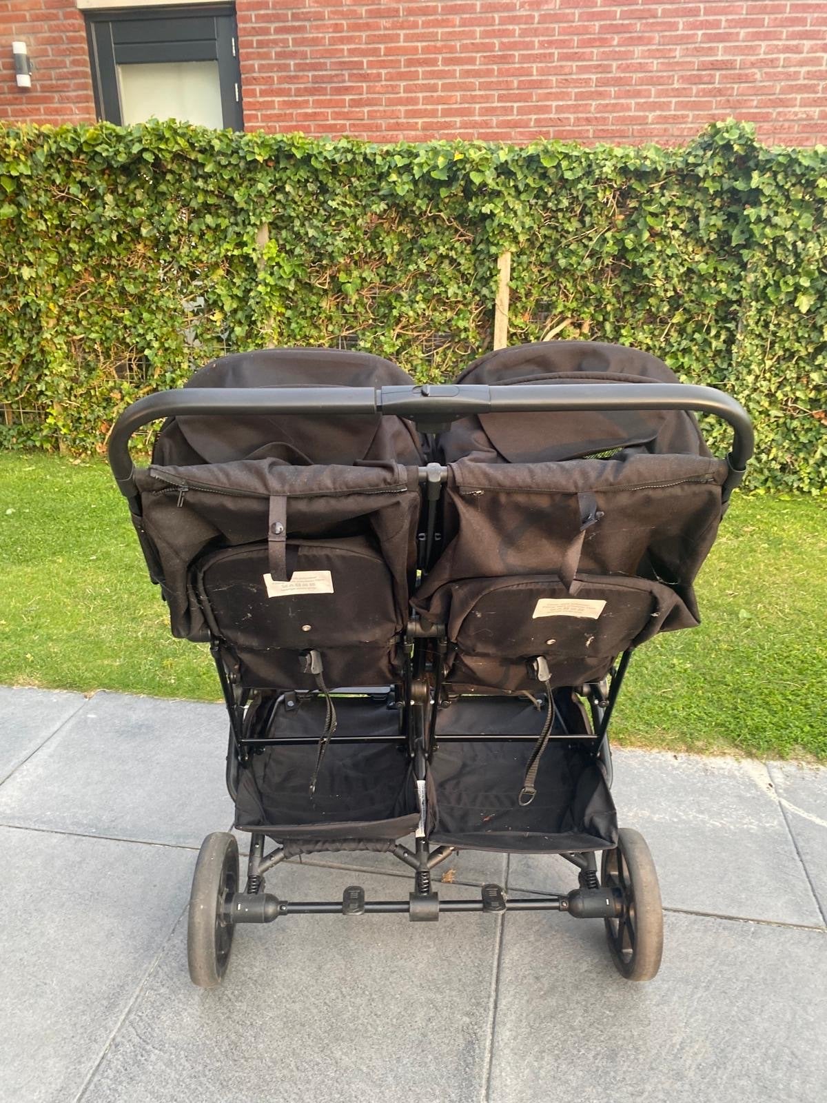 Deryan XP Duo Buggy - Ideaal voor tweeling/2 kindjes, Gebruikt, Duowagen, Ophalen, Kinderwagen