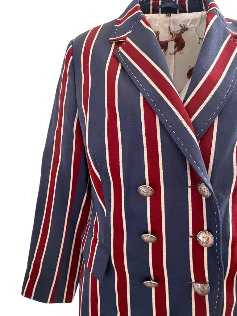 Maiden Lane blazer L, Maat 38/40 (M), Blauw, Ophalen of Verzenden, Zo goed als nieuw