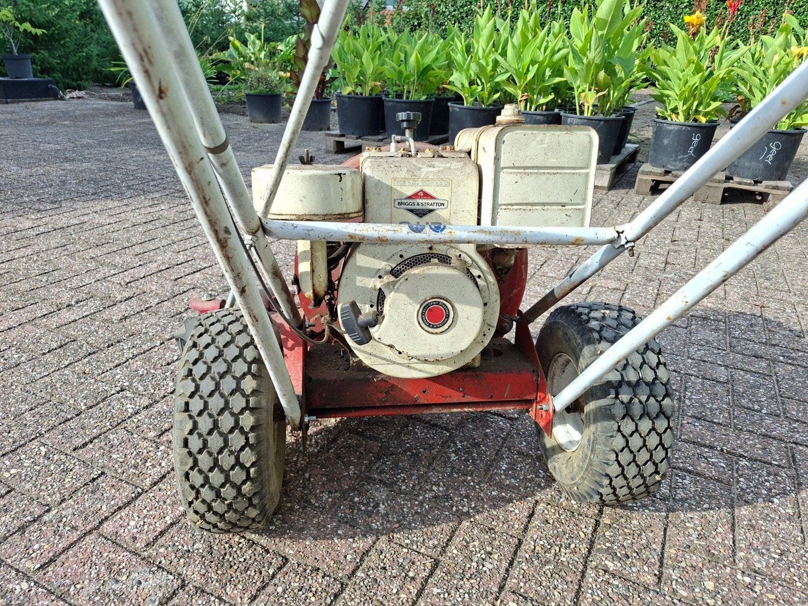 Bladblazer, Ophalen, Gebruikt, Benzine