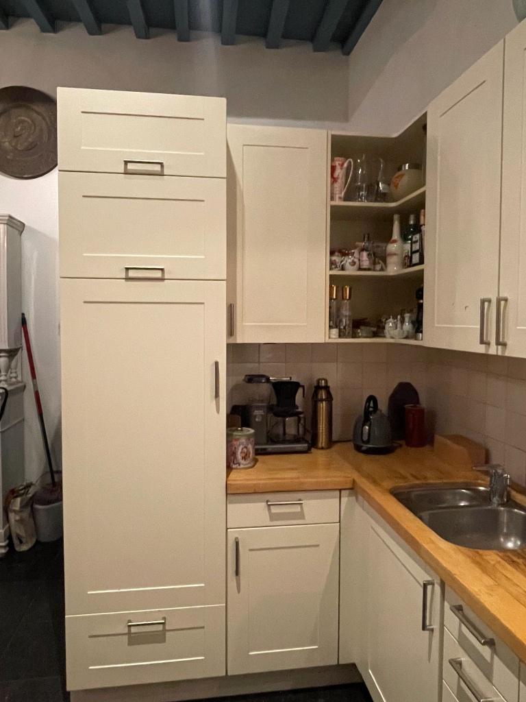 Gebruiken Keuken, Huis en Inrichting, Keuken | Complete keukens, Ophalen, Gebruikt, Hoekkeuken, Hout