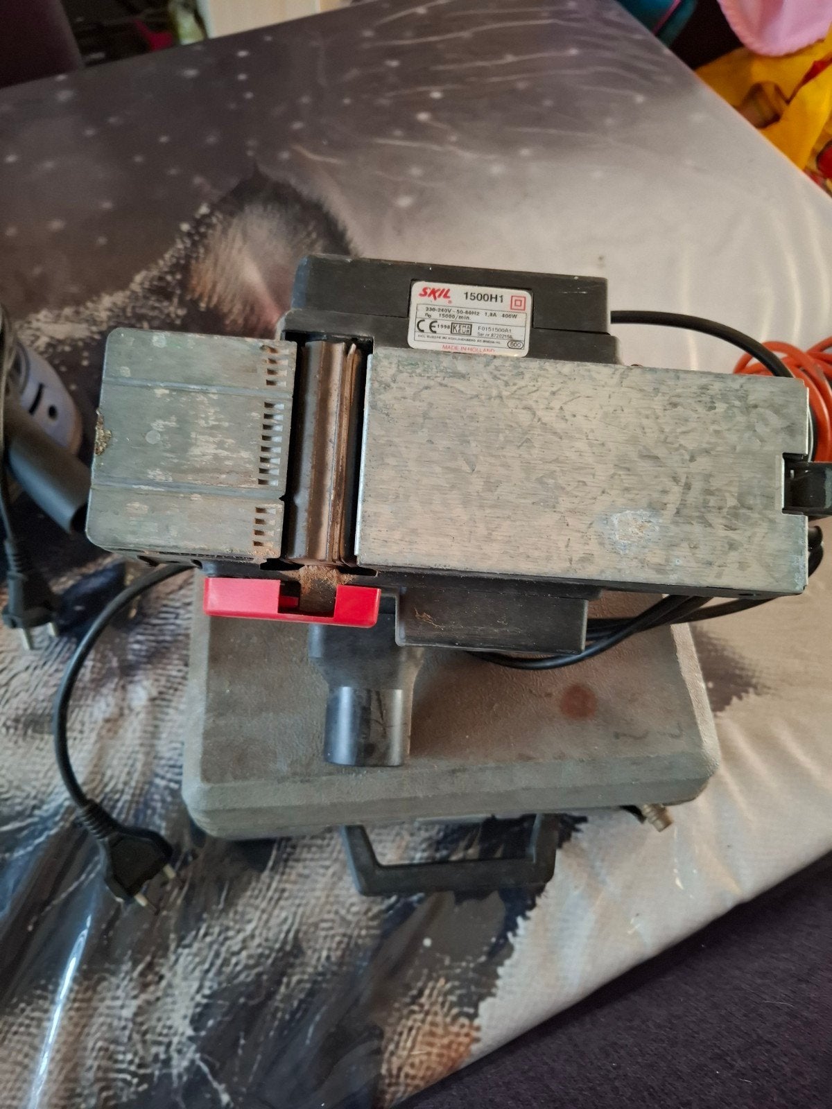 Skil 1500H1 Elektrische Schaafmachine 400W, Ophalen of Verzenden, Gebruikt, Elektrisch