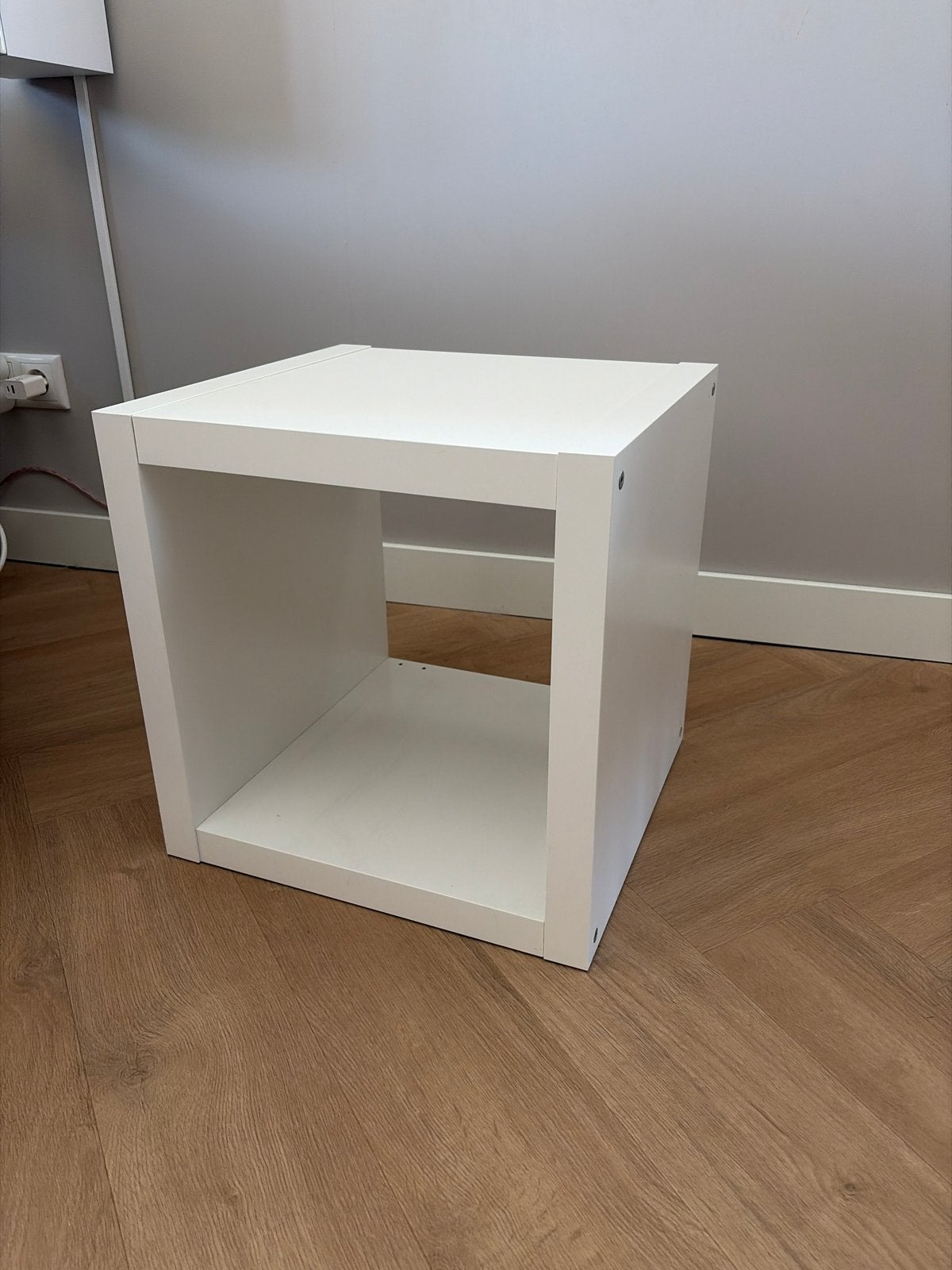 Witte kubus kastje - IKEA KALLAX / EXPEDIT stijl, Ophalen, Gebruikt