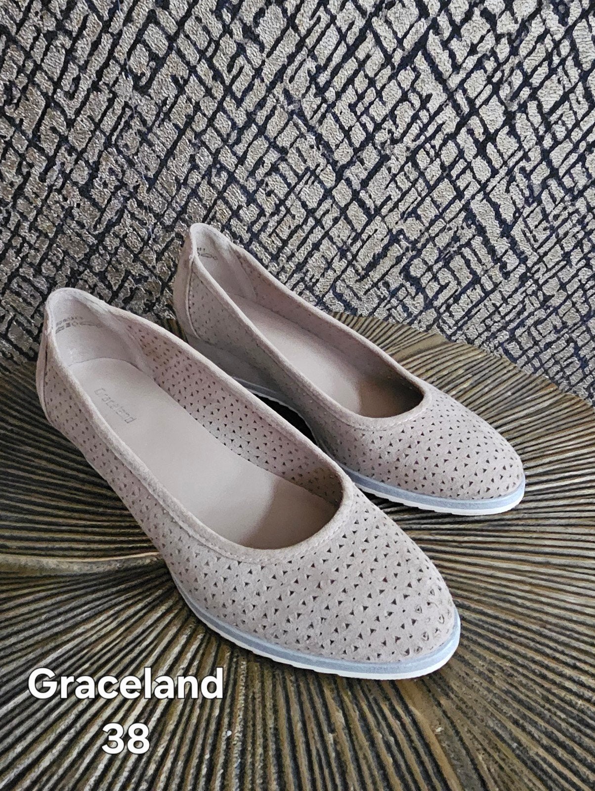 Graceland Ballerina's - Zo goed als nieuw - Maat 38, Kleding | Dames, Beige, Zo goed als nieuw, Graceland, Ballerina's