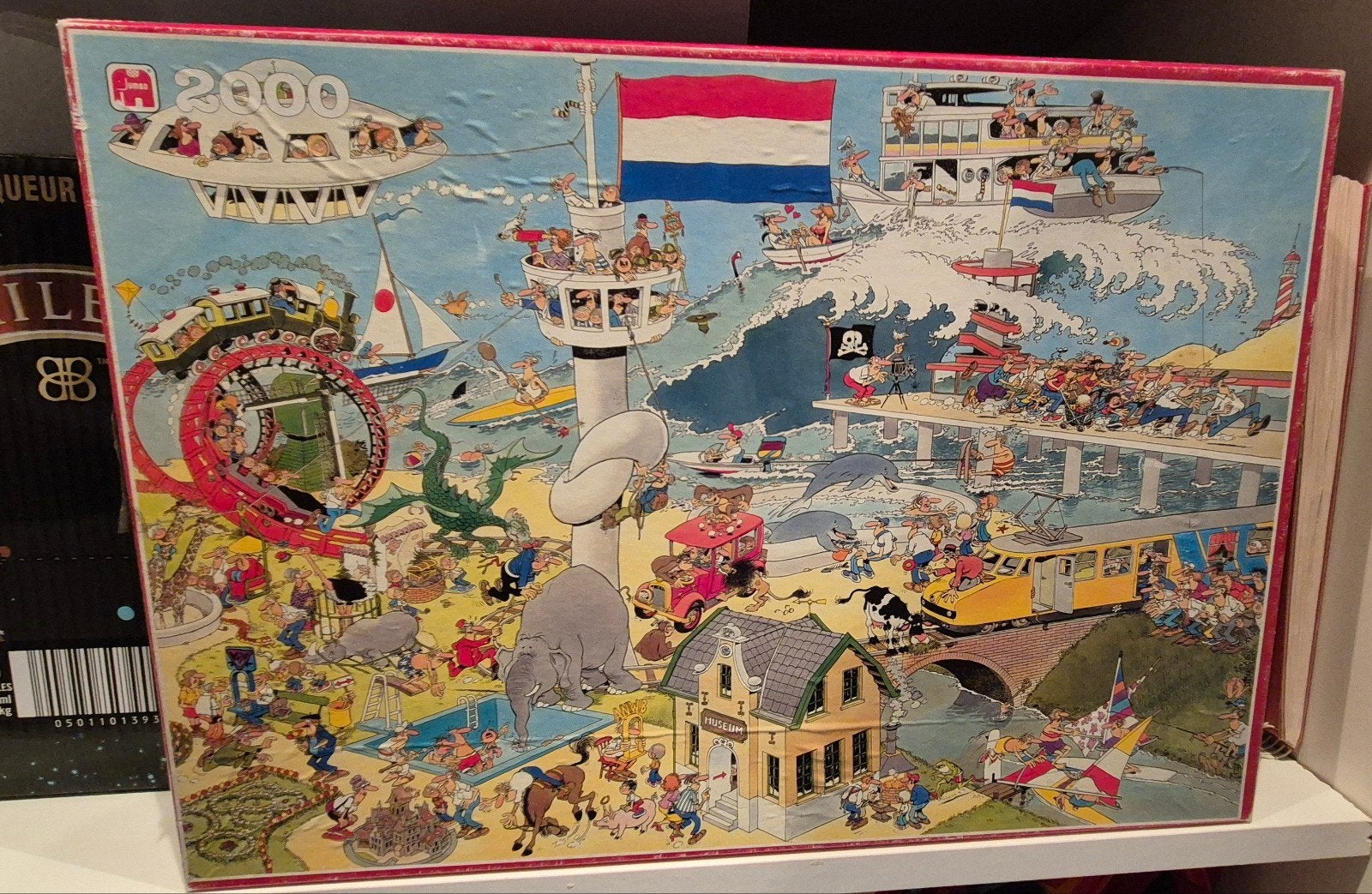 jan van haasteen oudje 1000 stukjes, Ophalen of Verzenden, 500 t/m 1500 stukjes, Zo goed als nieuw