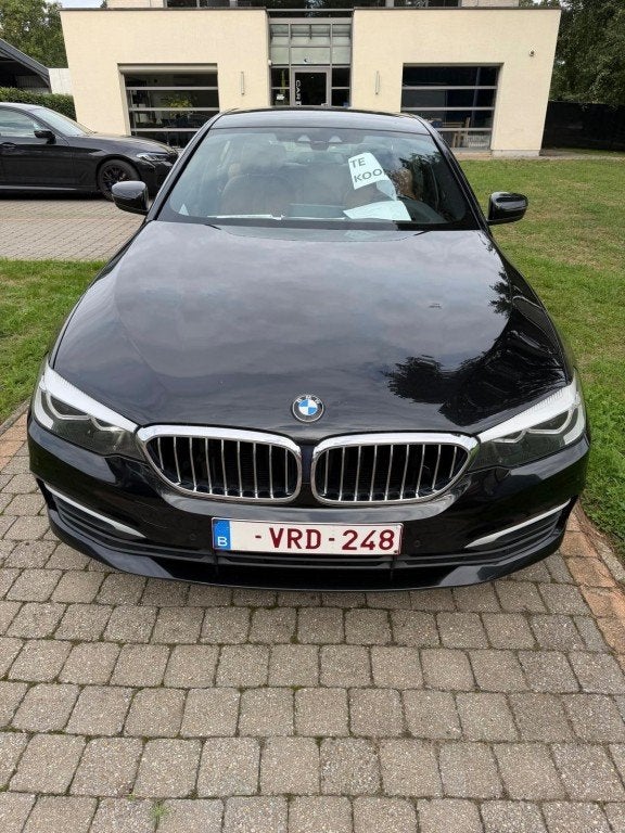 Bmw 5-SERIE 520D CORP. HIGH EXE. Bwj. 2019, Automaat, 4 cilinders, Zwart, Diesel