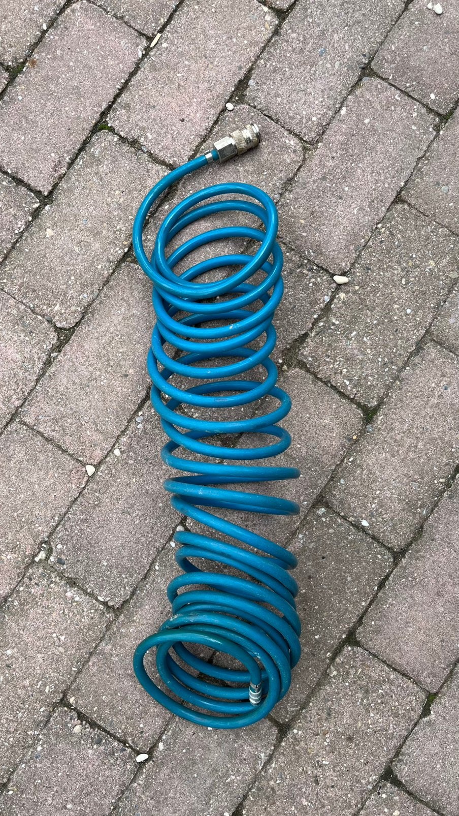Spiraalslang, luchtslang voor compressor met Euro / DN 7,2, Doe-het-zelf en Verbouw, Compressors, Gebruikt, 6 tot 10 bar, Ophalen of Verzenden