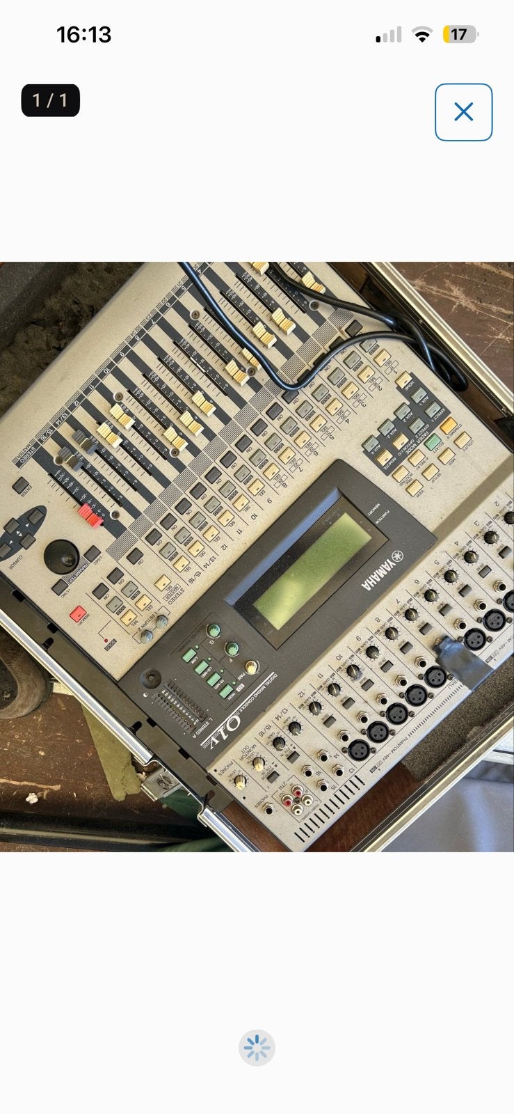 Yamaha O1V Digitale Mengtafel - Gebruikt, Ophalen of Verzenden, Gebruikt, 10 tot 20 kanalen, Microfooningang