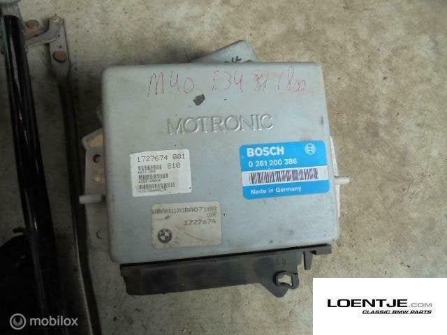 Ecu BMW e34 518i bosch 0261200386, Auto-onderdelen, Gebruikt, Ophalen of Verzenden, BMW, BMW