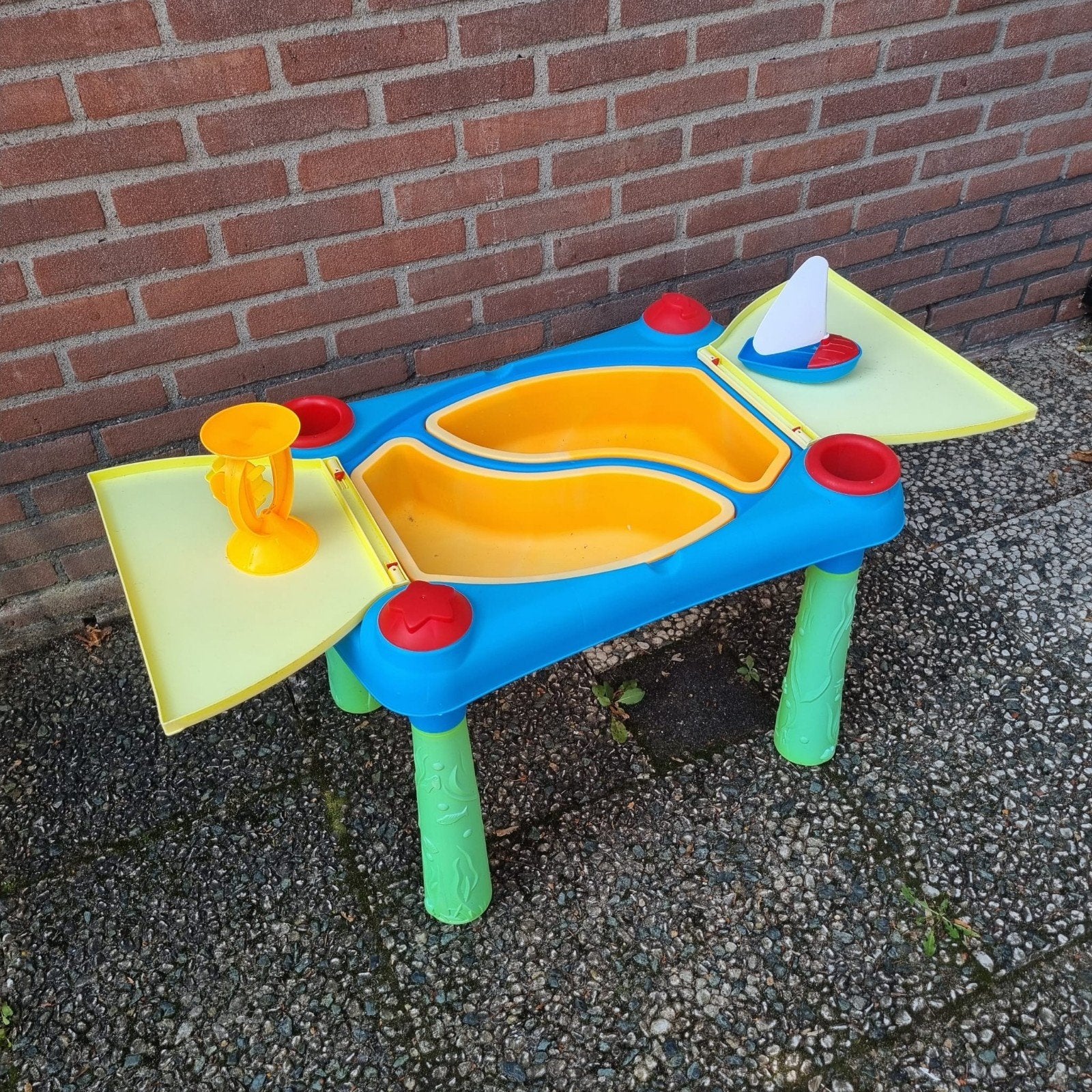 Watertafel, Ophalen, Gebruikt