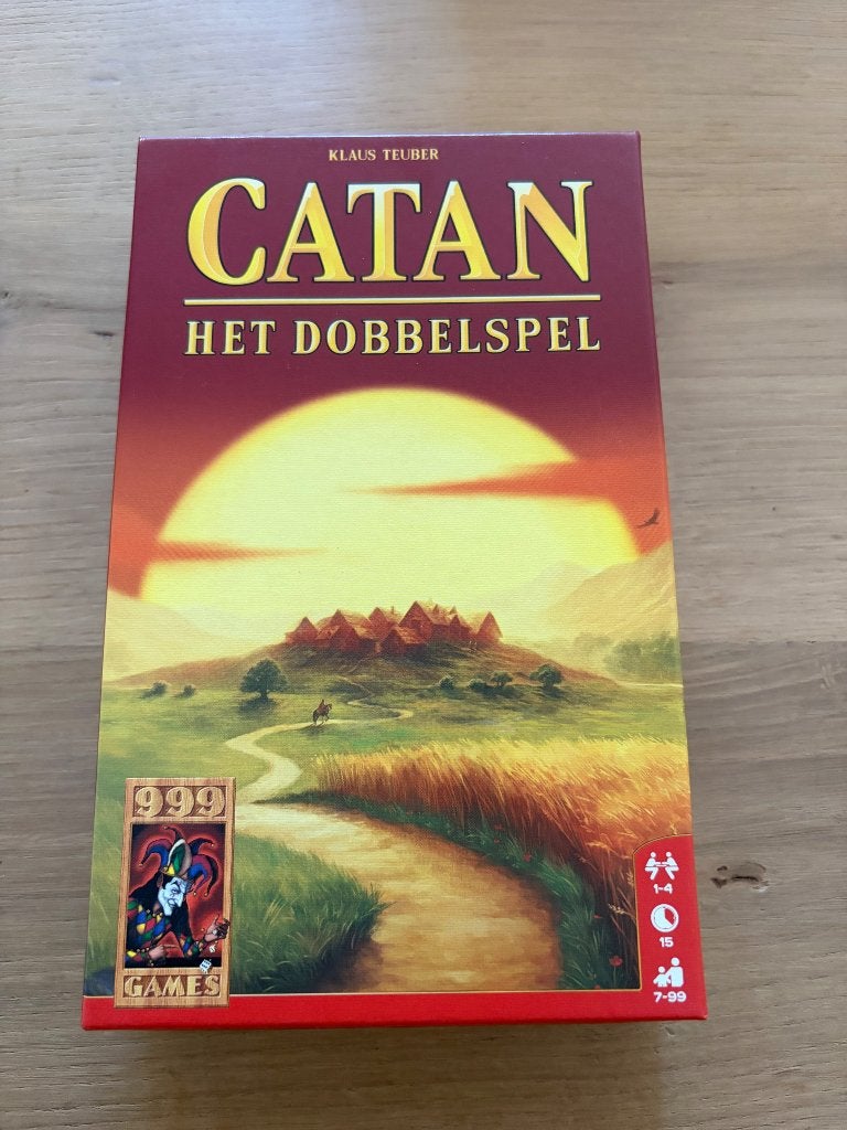 Catan dobbelspel, Een of twee spelers, Ophalen of Verzenden, Zo goed als nieuw, 999 Games