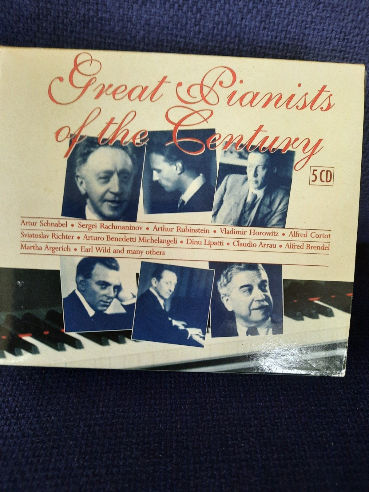 Great Pianists of the Century - Prachtige Pianomuziek Boxset, Ophalen of Verzenden
